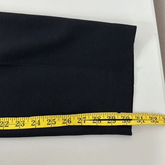 Pendleton Dress Pants Womens Size 10 Black Side Zip High Waisted made in USA - Picture 9 of 11